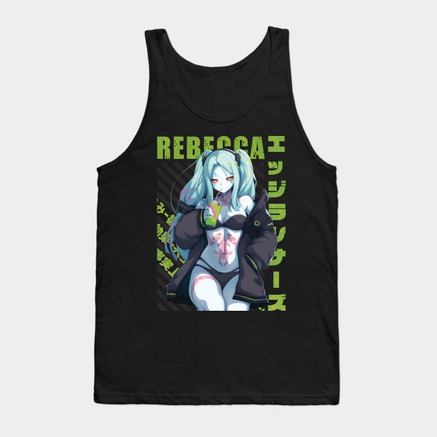 Cyberpunk: Edgerunners - Rebecca #01 Tank Top by Recup-Tout